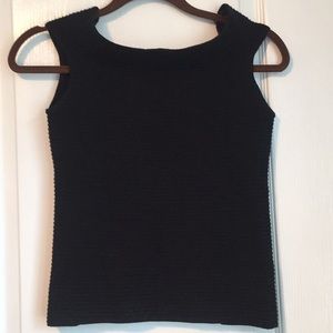White House Black Market Bateau Neck Knit Top XS